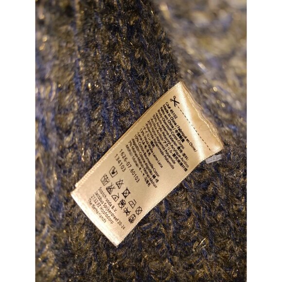 Maison Scotch & Soda Varsity Cardigan Sweater Womens Size 1 Wool Blend - Picture 3 of 5